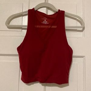 Red cropped Klassy Network Brami